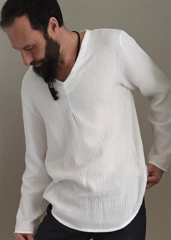 Bavlnená košeľa Vetroplach - L biela